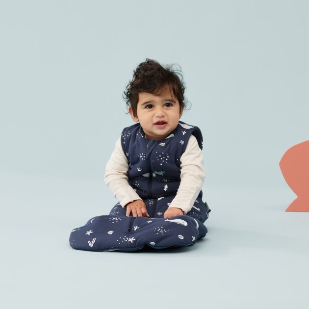 ERGOPOUCH Organikus pamut alvózsák 3-12 hó 6-10 kg 2,5 tog - Jersey bálna