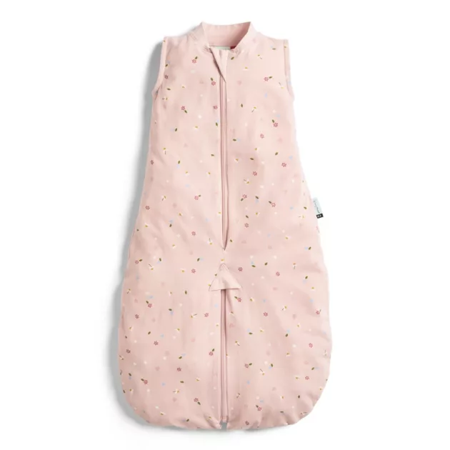 ERGOPOUCH Hálózsák és kezeslábas 2 az 1-ben organikus pamut Suit Daisies 8-24 hónap, 8-14 kg, 0,2 to