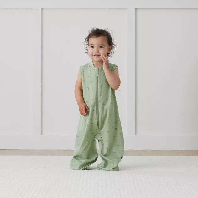 ERGOPOUCH Hálózsák és kezeslábas 2 az 1-ben organikus pamut Suit Willow 8-24 hónap, 8-14 kg, 0,2 tog