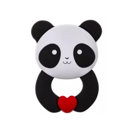 Akuku Szilikon rágóka – Panda
