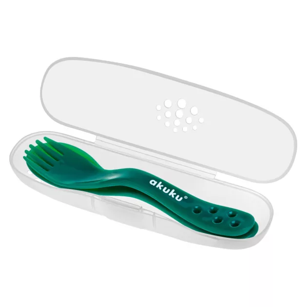 Akuku Evőeszközkészlet tokban – Sötétzöld