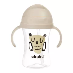   Akuku Itatópohár, felnyitható szívószállal, 300 ml – Bagoly