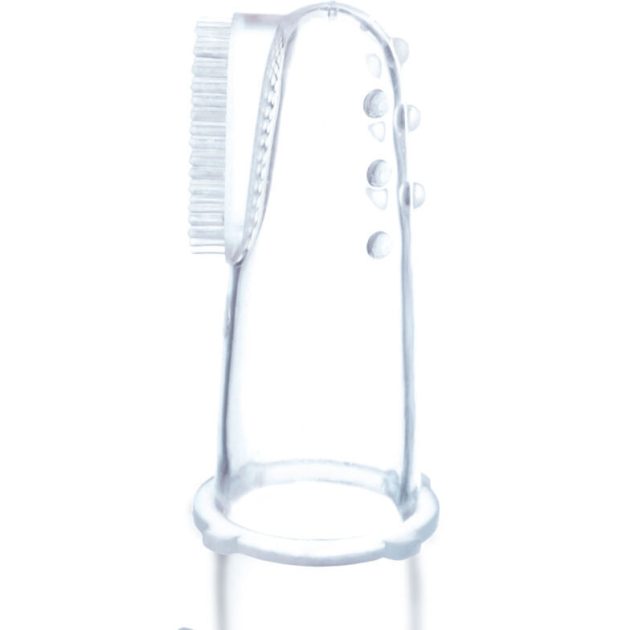 Akuku Szilikon fogkefe és ínymasszírozó