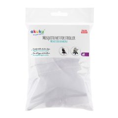 Akuku Babakocsi szúnyogháló – Fehér