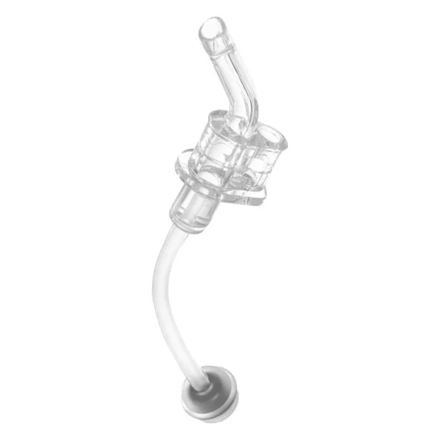 Akuku Szilikon súlyozott szívószál A0033/A0034 poharakhoz