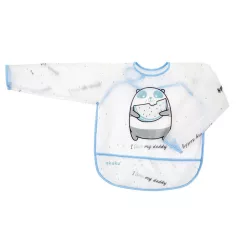 Akuku Hosszú ujjú előke, tépőzáras