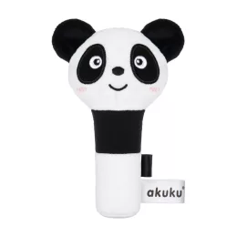 Akuku Puha plüss csörgő – Panda