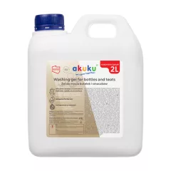   Akuku A0719 - Öko utántöltő csomag cumisüveg- és cumitisztító gélhez – 2 liter