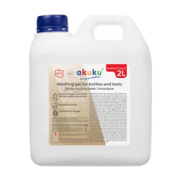   Akuku A0719 - Öko utántöltő csomag cumisüveg- és cumitisztító gélhez – 2 liter