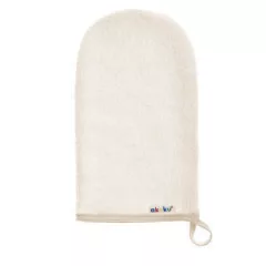 Akuku Fürdőkesztyű frottír – Ekrü