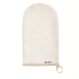 Akuku Fürdőkesztyű frottír – Ekrü