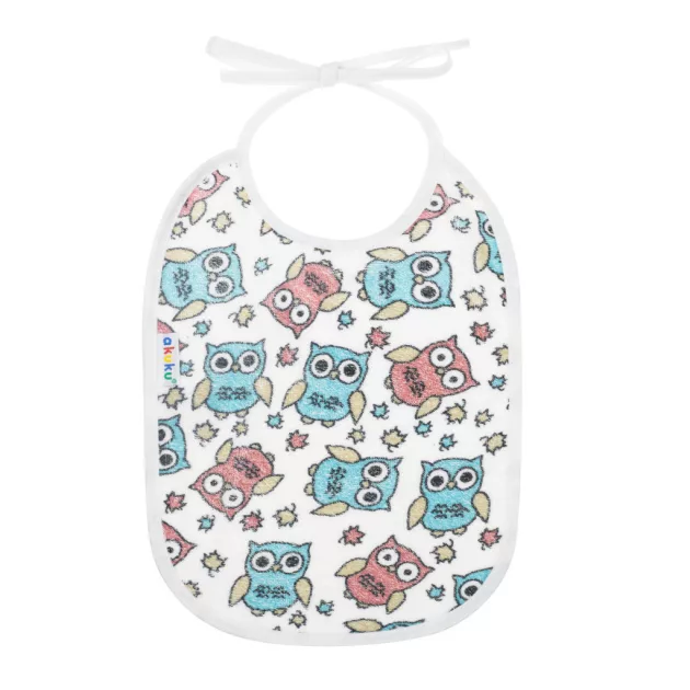 Akuku Baba előke, 18×19 cm, kötős