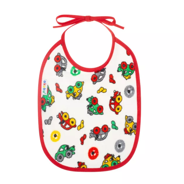 Akuku Baba előke, 18×19 cm, kötős