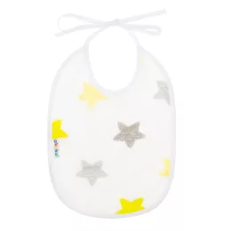 Akuku Baba előke, 18×19 cm, kötős