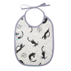 Akuku Baba előke, 18×19 cm, kötős