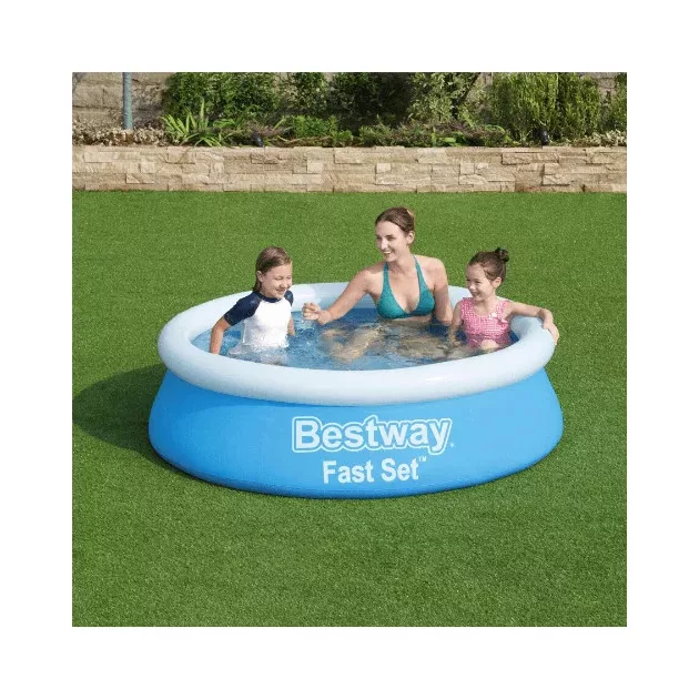 Bestway Lupa 183x51 cm felfújható karimájú, puhafalú medence
