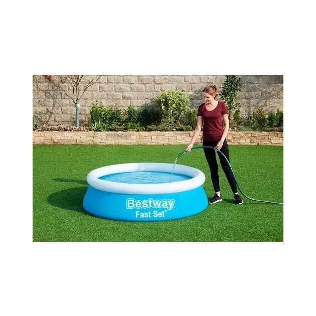 Bestway Lupa 183x51 cm felfújható karimájú, puhafalú medence