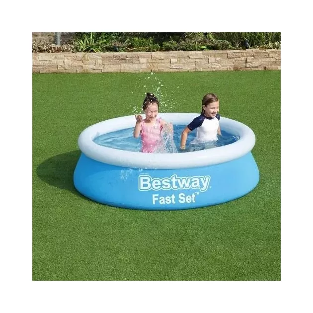 Bestway Lupa 183x51 cm felfújható karimájú, puhafalú medence