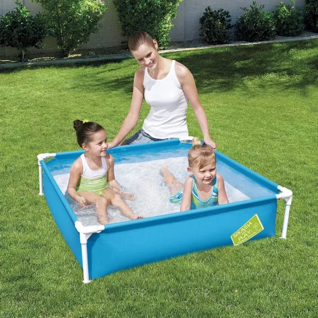 Bestway Első fémvázas medencém 122 x 122 x 30,5 cm