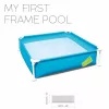 Bestway Első fémvázas medencém 122 x 122 x 30,5 cm