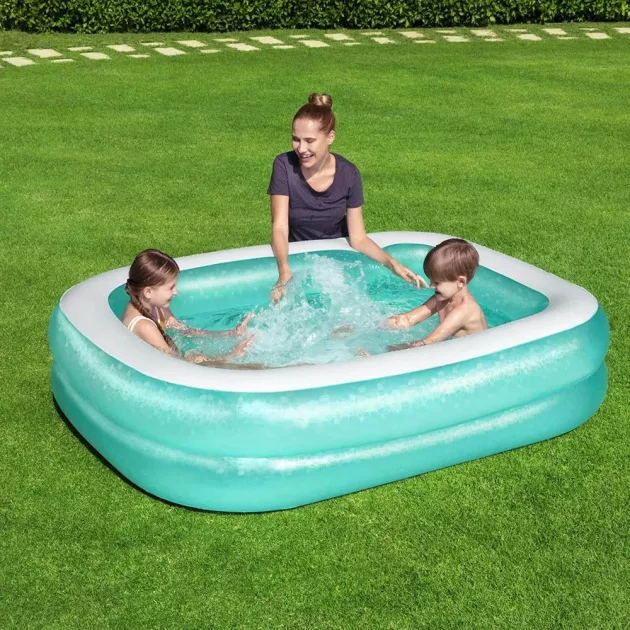 Bestway Szögletes családi medence 200 x 146 x 48 cm
