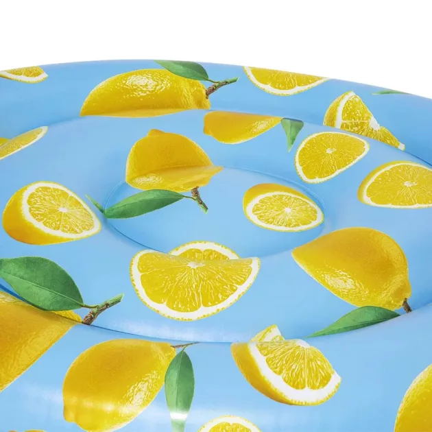 Bestway Citrom formájú és mintájú strandmatrac 176x122cm