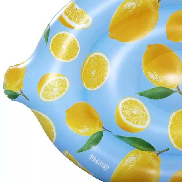 Bestway Citrom formájú és mintájú strandmatrac 176x122cm