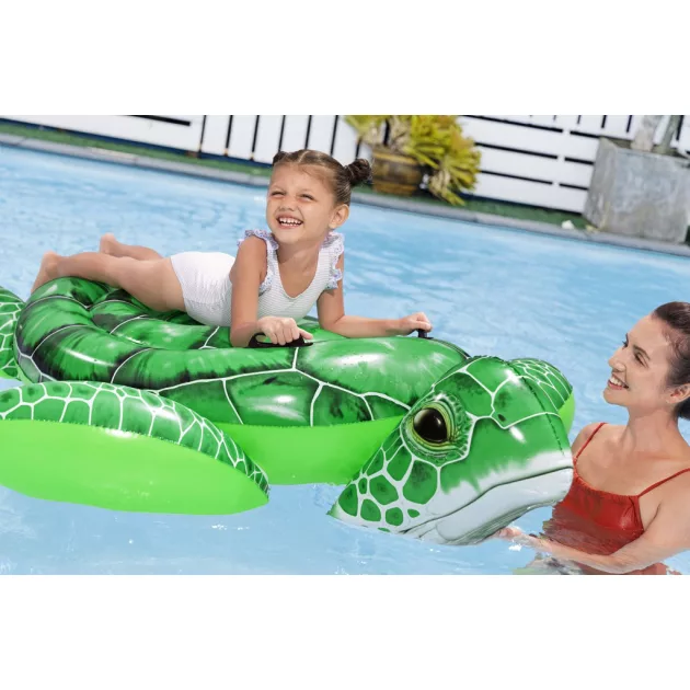 Bestway Teknős rider 150 x 145 cm