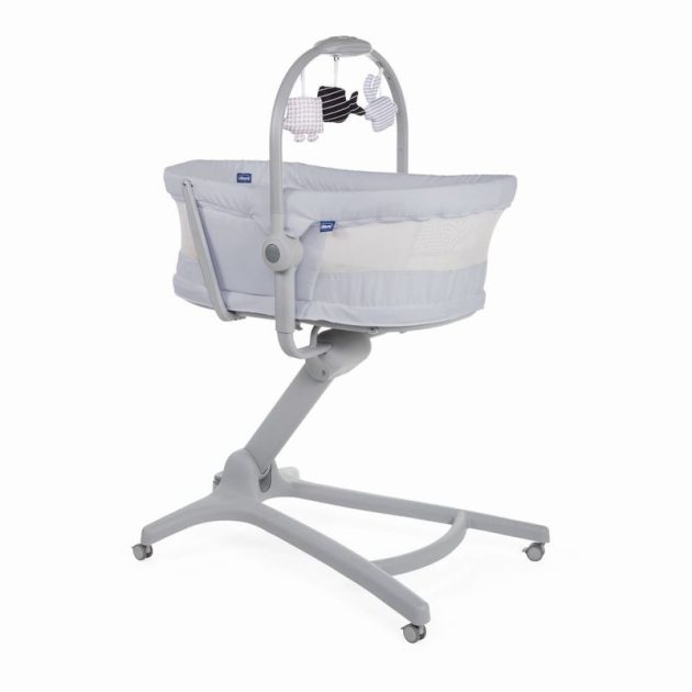Chicco Baby Hug Air 4in1 bölcső-pihenő-etetőszék-fotel 0-15 kg Stone
