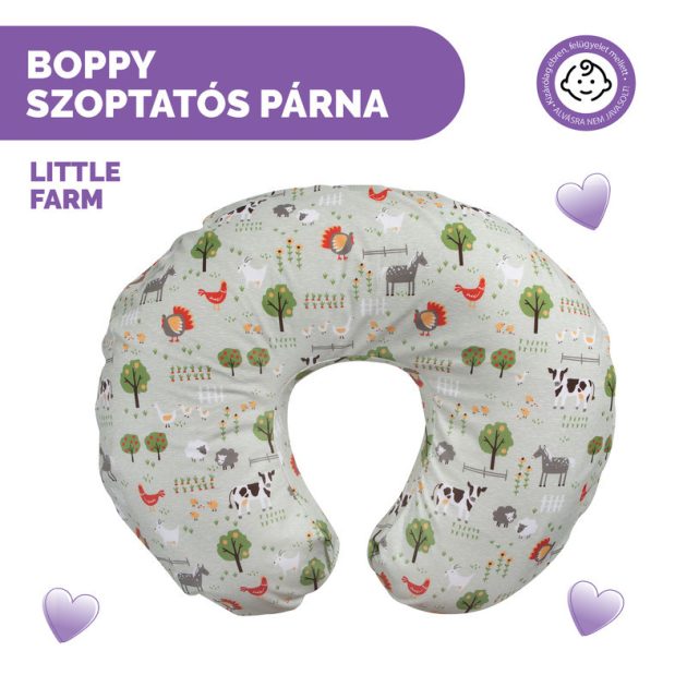 Chicco Boppy® Anywhere szoptatós párna formatartó töltet - Little Farm