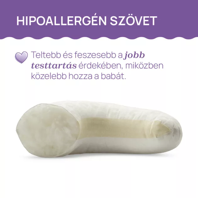 Chicco Boppy Deluxe szoptatós párna formatartó töltettel - rózsaszín