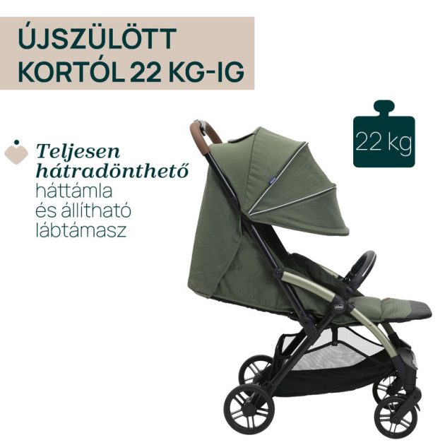 Chicco Goody XPlus babakocsi 22 kg-ig - Twinkle Green