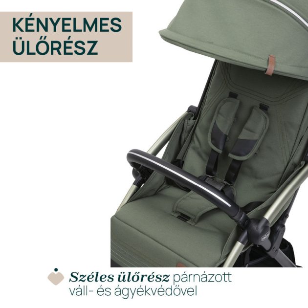 Chicco Goody XPlus babakocsi 22 kg-ig - Twinkle Green