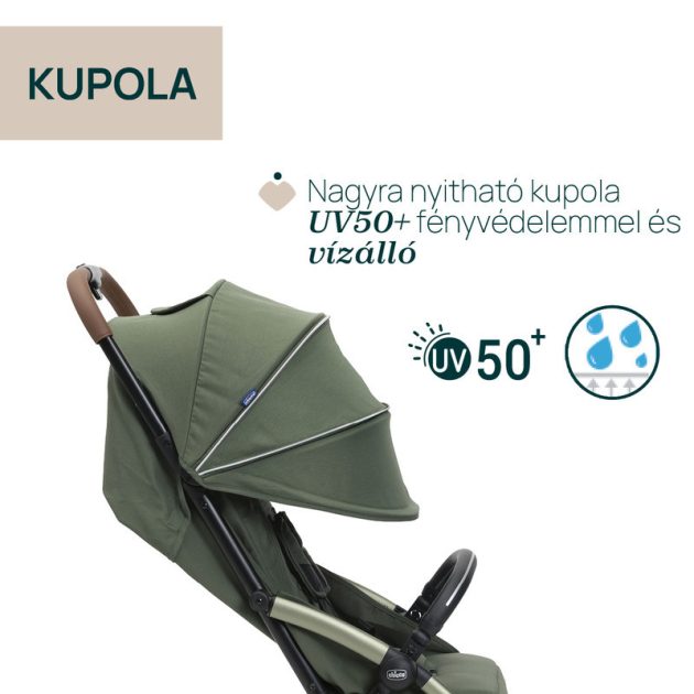 Chicco Goody XPlus babakocsi 22 kg-ig - Twinkle Green