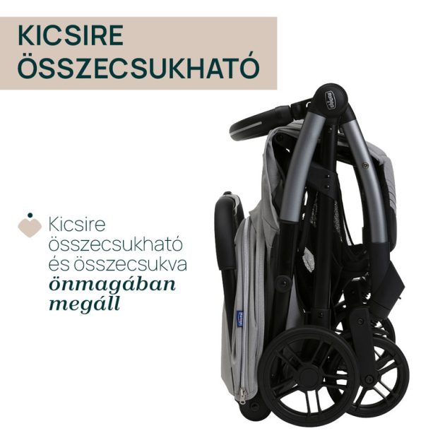 Chicco Goody XPlus babakocsi 22 kg-ig - Pearl Grey