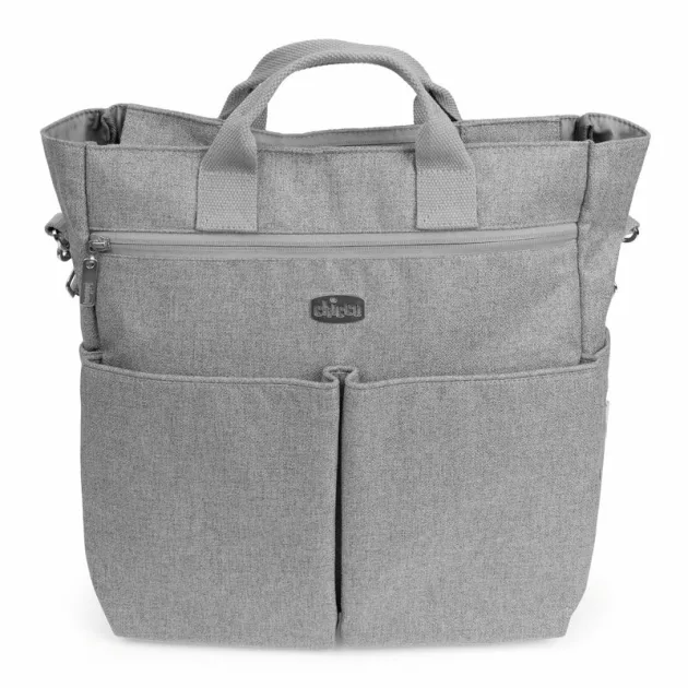 Chicco Parent Bag kismamatáska és válltáska 11 tárolózsebbel, pelenkázóval - szürke