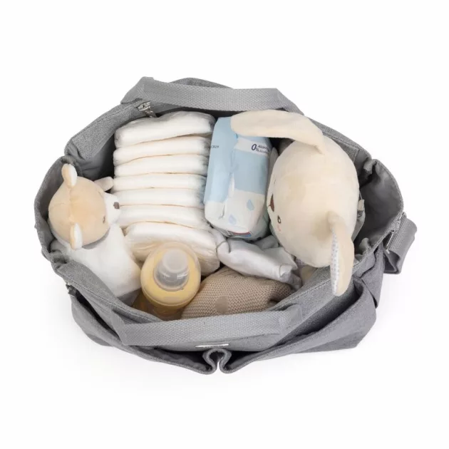 Chicco Parent Bag kismamatáska és válltáska 11 tárolózsebbel, pelenkázóval - szürke