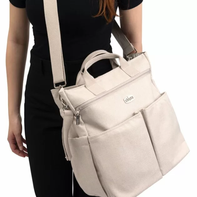Chicco Parent Bag kismamatáska és válltáska 11 tárolózsebbel, pelenkázóval - szürke