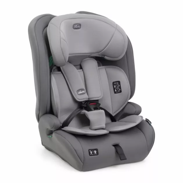 Chicco GRO-UP I-Size 76-150 cm Isofix-nélküli autókba járműöves telepítéssel