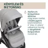 Chicco BELLAGIO babakocsi önzáródással 22 kg-ig trió rendszerré bővíthető