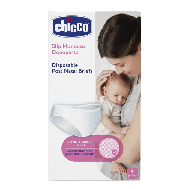 Chicco Eldobható alsók IV-es, 38-40-es, 4 db Szülés utáni egészségügyi betéthez a kórházban