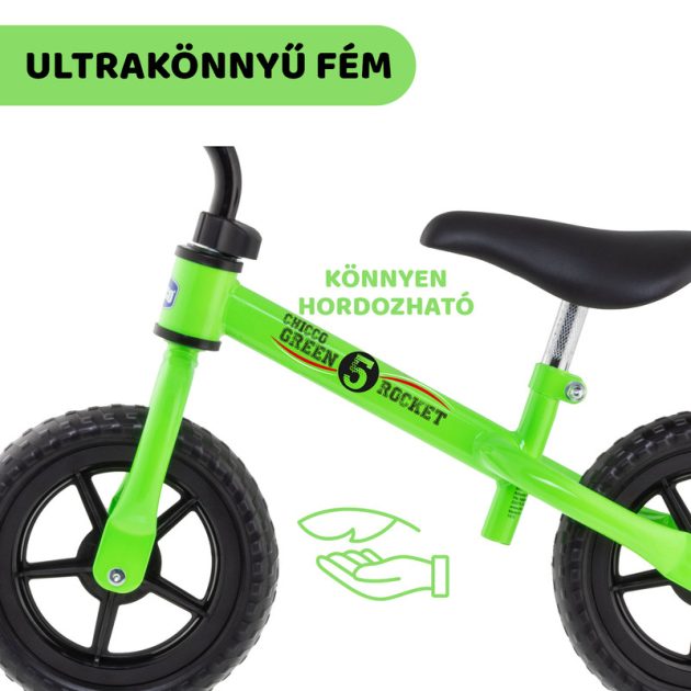 Chicco Futóbicikli Balance Bike Green Rocket 2-5 év