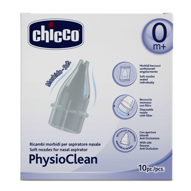 Chicco PhysioClean manuális szívósíphoz alkatrész  - 10 db