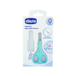   Chicco Olló hajlított véggel, tetővel - világoskék olló