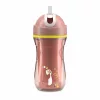Chicco Sport Cup kulacs 266 ml duplafalú szívószálas csepegésmentes - rózsaszín