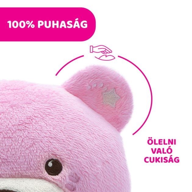 Chicco Baby Bear plüss maci projektor vetítő és ejszakai lámpa