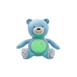   Chicco Baby Bear plüss maci projektor vetítő és éjszakai lámpa - kék