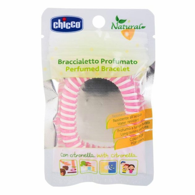 Chicco Natural Bracelet - citronellával illatosított karkötő, vízálló, 1 db