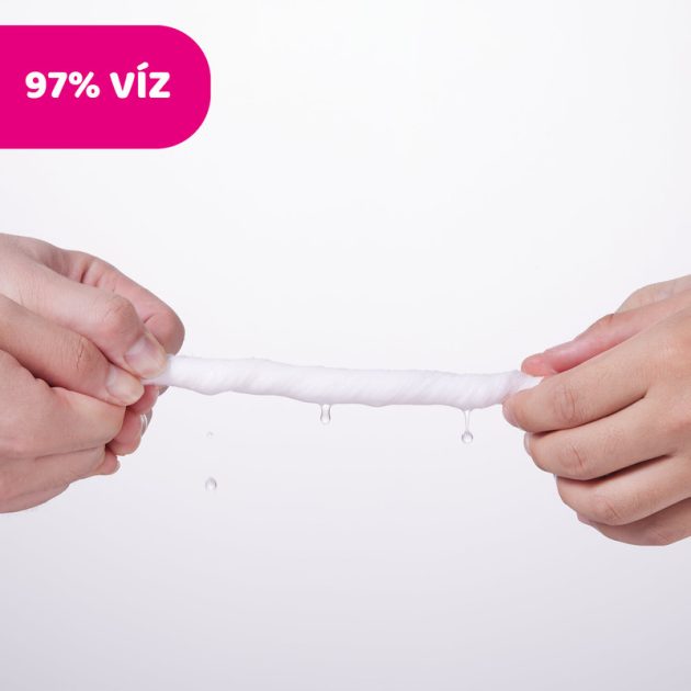 Chicco Lótusz vizes törlőkendő, 72 db-os, babapúder illat