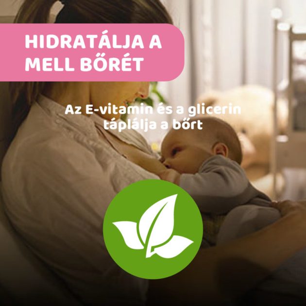 Chicco Melltörlőkendő szoptatás előtt és után - 16 db, E-vitaminnal, glicerinnel és prebiotikus Biolin®-nal